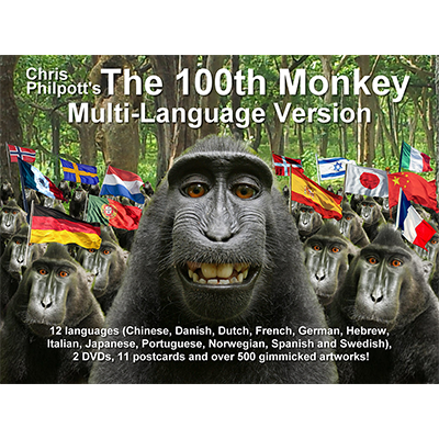 100th Monkey Multi-Language DVD Set with Gimmicks (DVD822)
