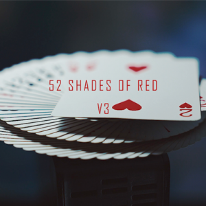 52 Shades of Red Version 3 (Gimmicks & Video) by Shin Lim (4495)
