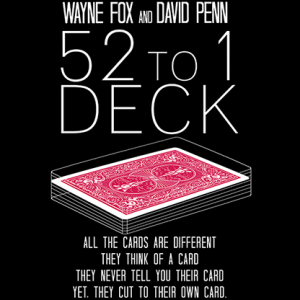 The 52 to 1 Deck by Wayne Fox and David Penn (4425)