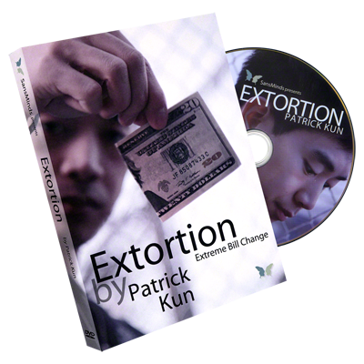 Extortion (DVD and Gimmick) by Patrick Kun (DVD814)
