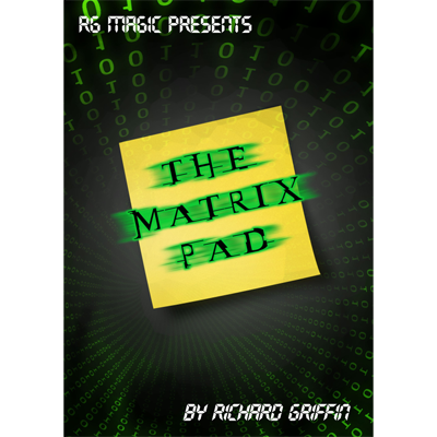 The Matrix Pad (DVD & Gimmicks) by Richard Griffin (3867)