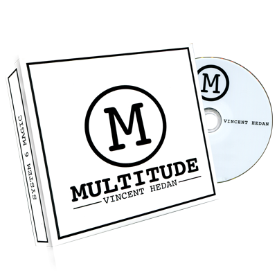 Multitude DVD & Gimmicks by Vincent Hedan and System 6 (3380)