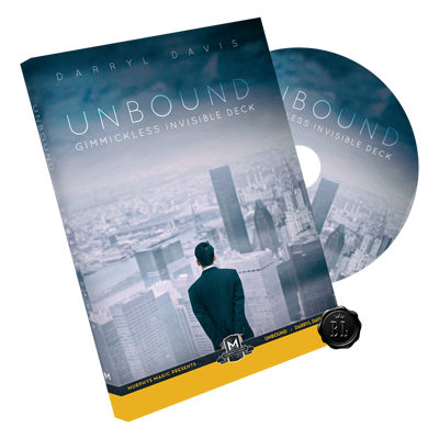 Unbound: Gimmickless Invisible Deck by Darryl Davis (DVD878)
