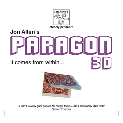 Paragon 3D DVD and Gimmick by Jon Allen (4039)