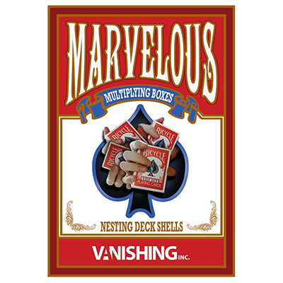 Marvelous Multiplying Card Boxes by Matthew Wright (4051)
