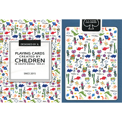 Playing Cards Created by Children by US Playing Card (4009)