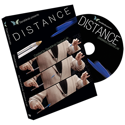 Distance DVD and Gimmicks by SansMinds Creative Lab (DVD876)