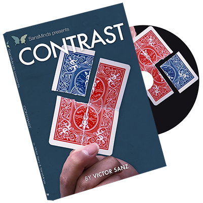 Contrast DVD and Gimmick by Victor Sanz and SansMinds (DVD906)