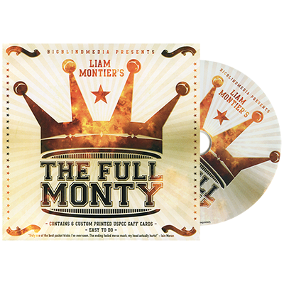 The Full Monty DVD and Gimmick by Liam Montier (4185-w7)