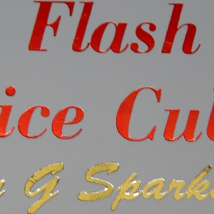 Flash Dice Cube by G Sparks (4257)