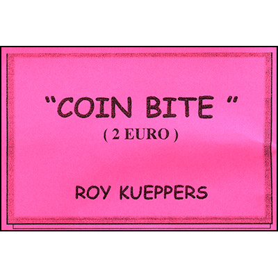 Bite From Coin 2 Euro by Roy Kueppers (3128)