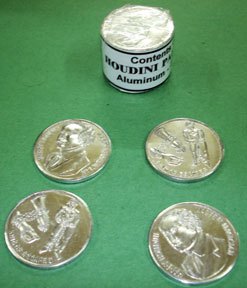 goldene Houdini Münze für Münzen-Tricks Houdini Zaubertrick 