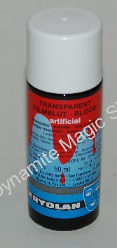 Transparant bloed Kryolan 50 ml (KR4000)