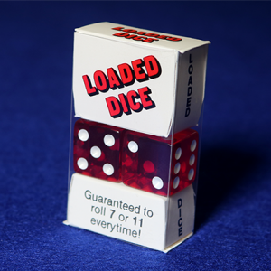 Loaded Dice - Acrylic Red (5052)