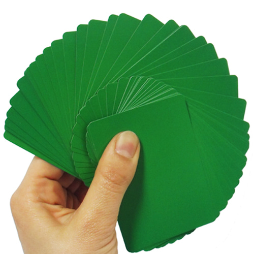 Manipulatiekaarten Dun Groen / Huidskleur (4834)