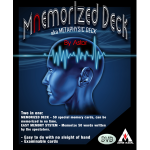 Mnemorized Deck by Astor Magic (4072-w3)