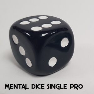Mental Dice Single Pro Black