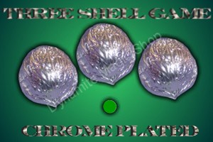 Three Shell Game Chroom (3441)