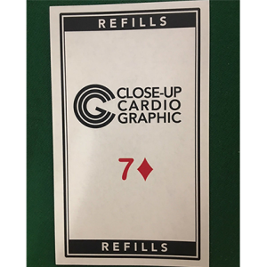 Refill Close-up Cardiographic Red 7D by Martin Lewis (4777)