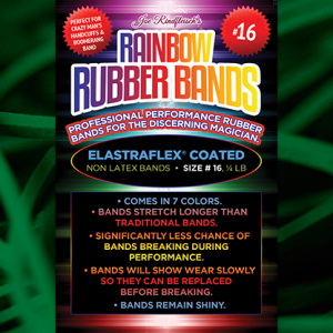 Joe Rindfleisch's Rainbow Rubber Bands #16 Groen (4877)
