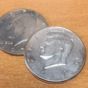 Expanded Shell Half Dollar Magnetic (3487)