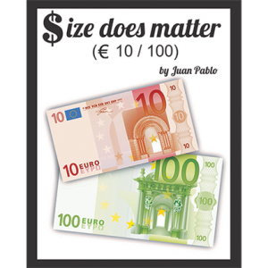 Size Does Matter EURO 10 to 100 by Juan Pablo (4887)