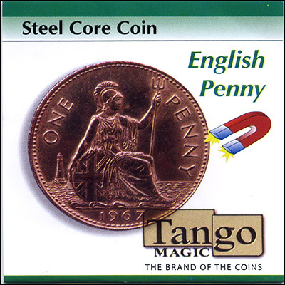 English Penny met stalen kern (2649)
