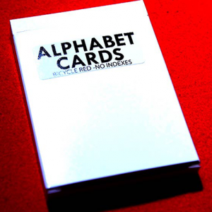 Alphabet Playing Cards (Bicycle No Index) by PrintByMagic (4298)