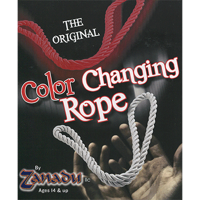 Amazing Color Changing Rope White to Red by Zanadu (4304)