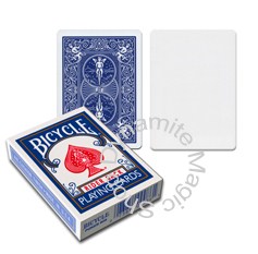 Bicycle Blanco-Blauw (Blank Face, Blue Back) Spel (0226)