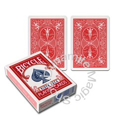 Bicycle Rood-Rood (Double Back Red) Spel (0217)