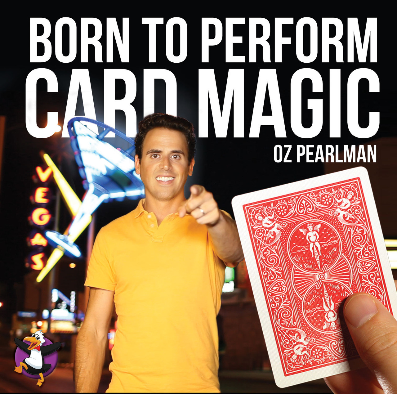 Born To Perform Card Magic DVD by Oz Pearlman (DVD498)
