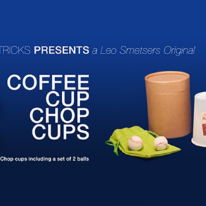 Coffee Cup Chop Cups & Balls by Leo Smetsers (4260-Z6)