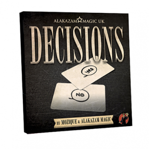 Decisions Blank Edition DVD and Gimmick by Mozique (DVD968-W9)