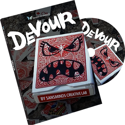 Devour DVD and Gimmick by SansMinds Creative Lab (DVD959)