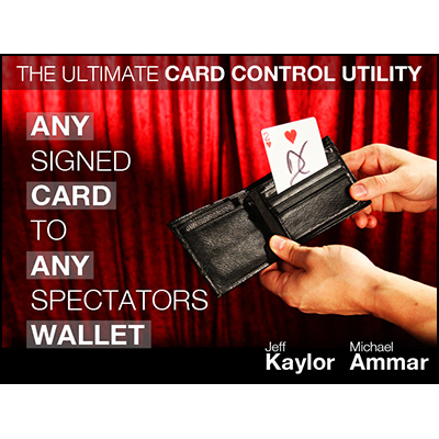 Any Card to Any Spectator's Wallet DVD and Gimmick (3217)
