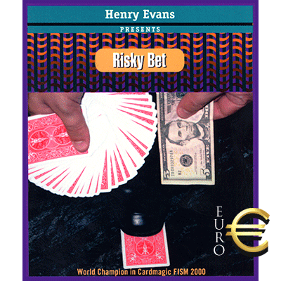 Risky Bet (EURO Gimmick and VCD) by Henry Evans (1348)