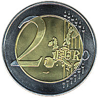 Jumbo Munt 2-euro Deluxe 7,5 cm (1040)