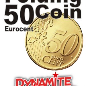 Vouwmunt 50 Eurocent / Coin in the Bottle & Video (1053)