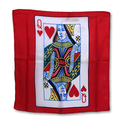 Kaartendoek 45 cm Rood (0275)