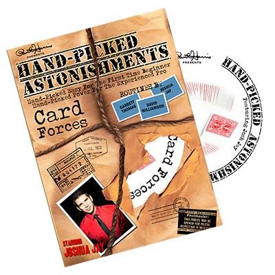 Handpicked Astonishments (Card Forces) by Joshua Jay DVD(DVD733)