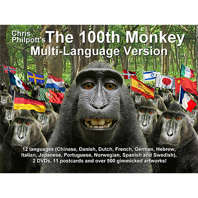 100th Monkey Multi-Language DVD Set with Gimmicks (DVD822)