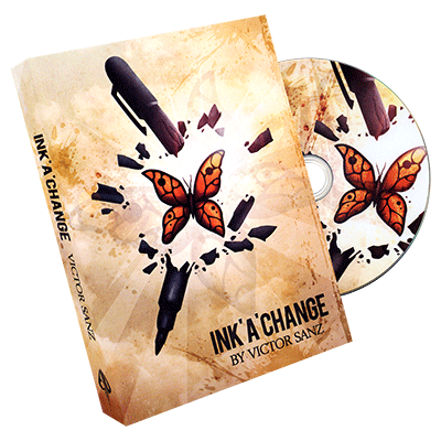 Ink'A'Change DVD and Gimmick by Victor Sanz (DVD726)
