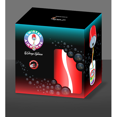 Magnetic Airborne Cola by Twister Magic (3740X5)