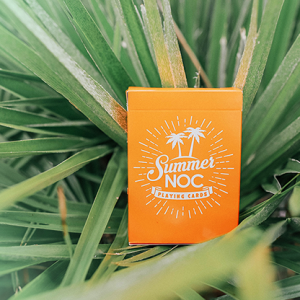 NOC Limited Edition Summer Orange Playing Cards