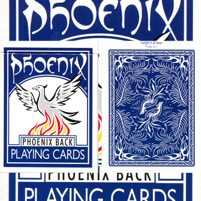 Parlour Deck Gemerkt Phoenix Blauw (4568)