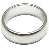 PK Ring Zilver Rond 18 mm (3299)