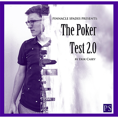 Poker Test 2.0 DVD and Gimmick by Erik Casey (3851-w7)