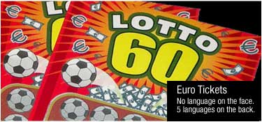 Powerball 60 Tickets Euro