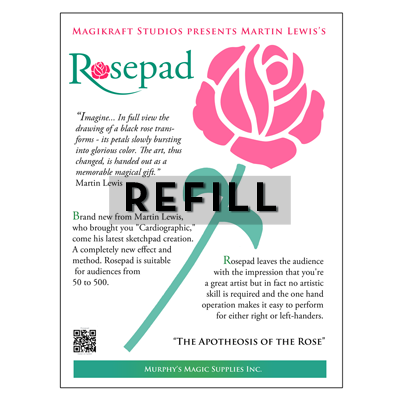 The Rose Pad REFILL by Martin Lewis (3519Z7)
